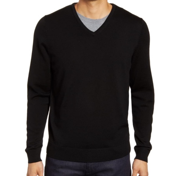 Nordstrom Other - NWT Nordstrom Men’s V-Neck Merino Wool Sweater